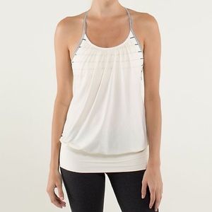 Lululemon No Limits Tank yoga top angel wing